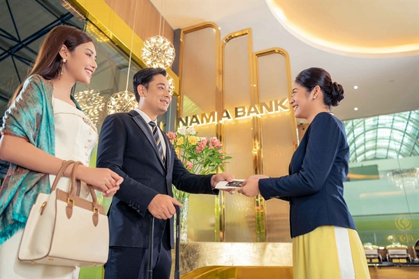 Can canh phong cho Nam A Bank tai san bay Noi Bai