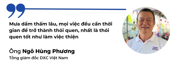 Tong Giam doc DXC Viet Nam: Tang truong ben vung tu hanh phuc