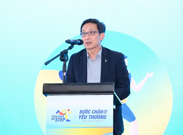 Ông Ronald Tay, Tổng Giám đốc CLD (Việt Nam), phát biểu tại buổi họp báo giới thiệu chiến dịch 