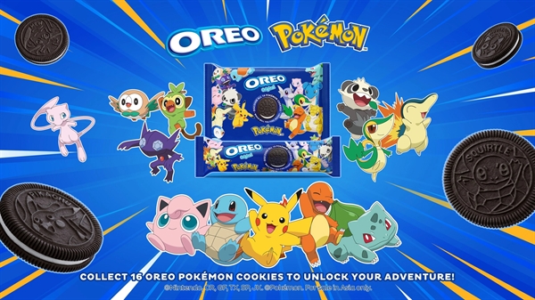 San tim banh OREO Pokemon phien ban dac biet