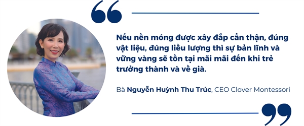 Ba Nguyen Huynh Thu Truc: Nguoi viet cong thuc  Clover Montessori