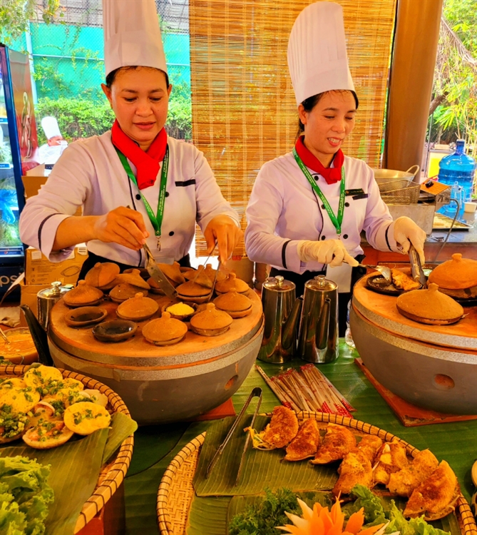 Le hoi van hoa am thuc, mon ngon Saigontourist Group 2024