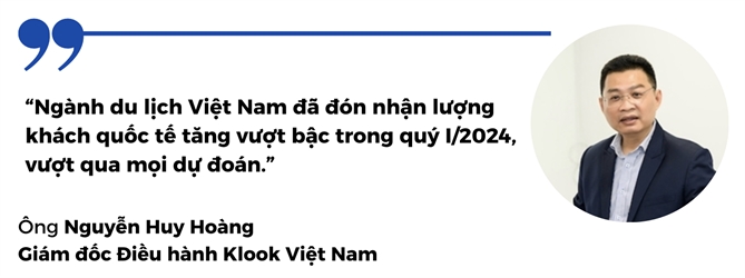 Du lich Viet Nam bung no tang truong trong quy I/2024