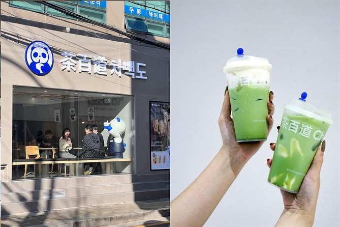 Baicha Baidao nổi tiếng với việc cung cấp trà sữa với mức giá phải chăng. Ảnh: Bloomberg.