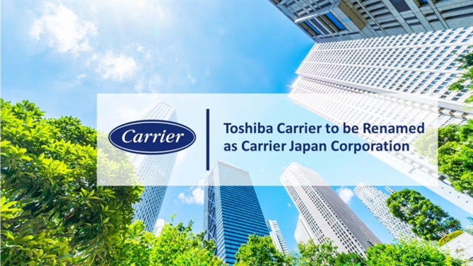 Toshiba Carrier đổi tên thành Carrier Japan Corporation sau khi sáp nhập.