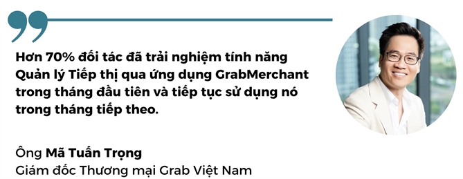 Grab day manh hop tac trong nganh giao nhan do an