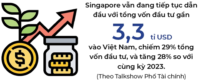 Dong von Singapore dang chay vao linh vuc nao o Viet Nam?