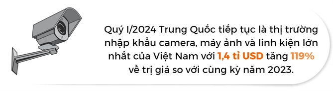 Camera Make in Vietnam vao cong xuong Trung Quoc