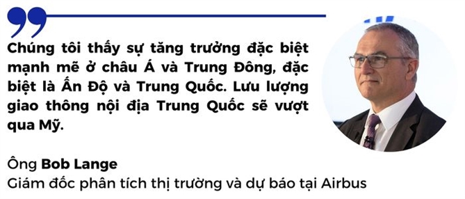 Trong 20 nam toi nhu cau may bay dan dung toan cau tang gap doi