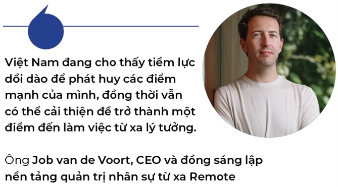 CEO Remote: Nhieu du dia de Viet Nam tro thanh diem den lam viec tu xa ly tuong