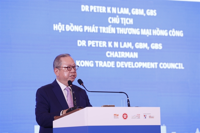 Tiến sĩ Peter K N Lam, Chủ tịch Hội đồng Phát triển Thương mại Hồng Kông (HKTDC)