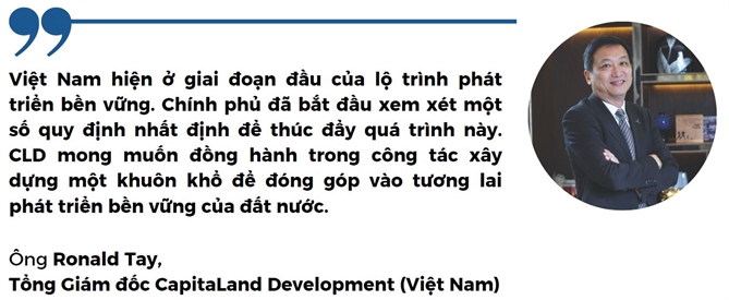 CapitaLand: 3 thap ky kien dinh voi muc tieu phat trien ben vung tai Viet Nam