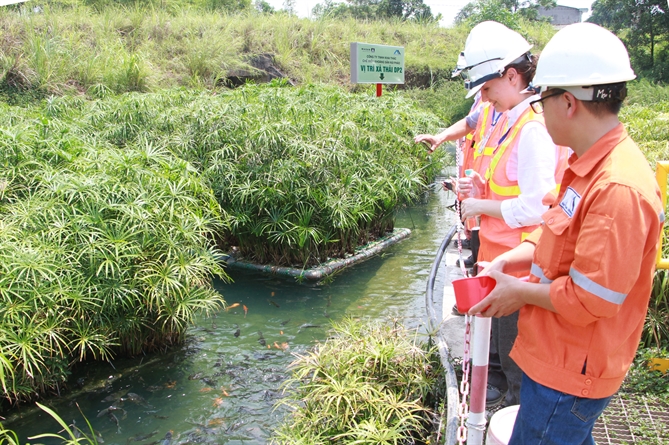 Các khu vực bảo vệ môi trường tại mỏ Núi Pháo.