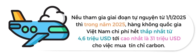 Hang khong Viet Nam can chi it nhat 5,6 trieu USD de mua tin chi carbon