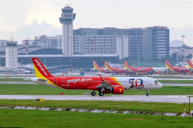 Vietjet tung ve may bay gia chi tu 0 dong