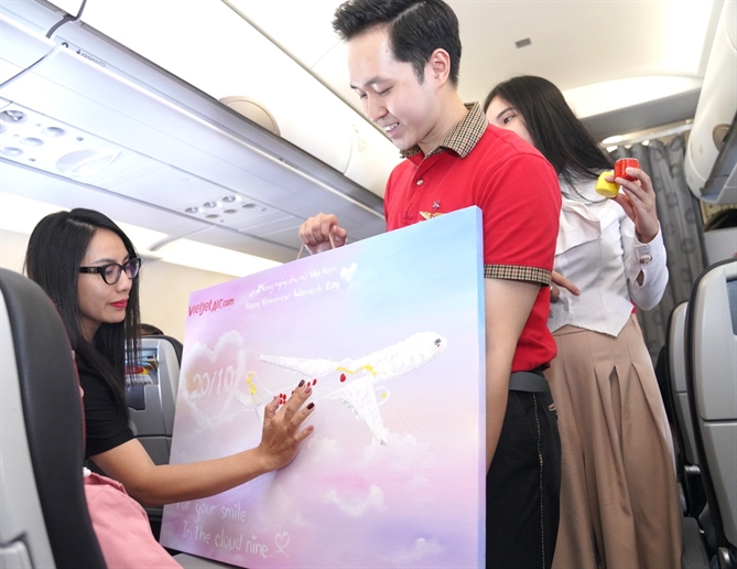 Vietjet chap canh uoc mo cho phu nu Viet