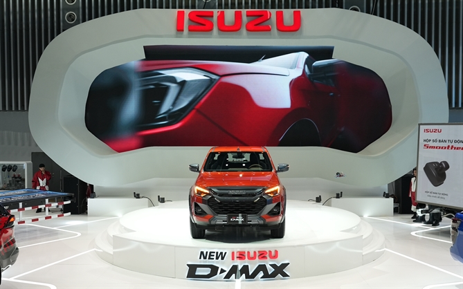 Isuzu gioi thieu mau ban tai New D-MAX o thi truong Viet Nam