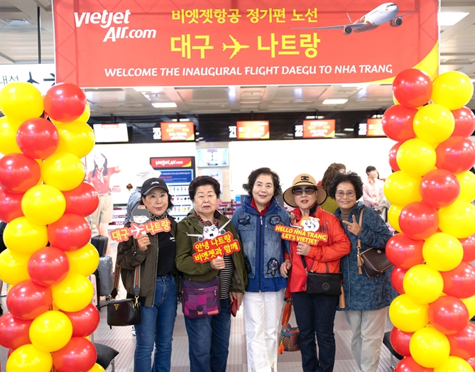 Vietjet khai truong duong bay Daegu – Nha Trang