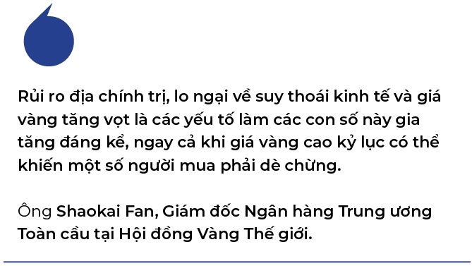 Lan dau tien trong lich su, tong nhu cau ve vang vuot hon 100 ti USD