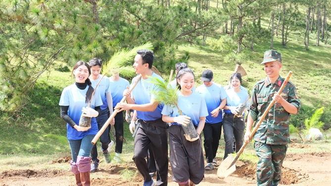 SASCO ra quân, trồng 3.000 cây thông ba lá tại Đà Lạt trong dự án  “Green day-Green Life”, vì màu xanh tương lai.