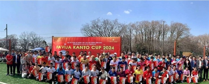 32 doi bong da se tranh Cup vo dich toan quoc nguoi Viet tai Nhat Ban nam 2024