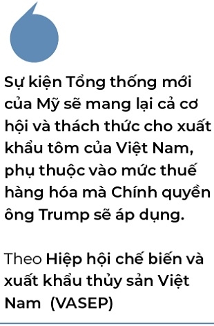 Xuat khau tom Viet sang My se the nao duoi thoi ong Trump?