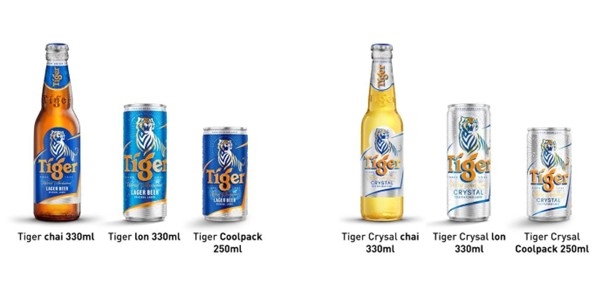 Buoc tien moi trong nhan dien thuong hieu cua Tiger Beer