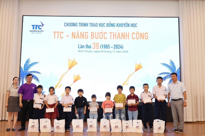 TTC Hospitality đồng hành xuyên suốt chương trình “TTC - Nâng bước Thành Công” do Tập đoàn TTC khởi xướng từ năm 1985.