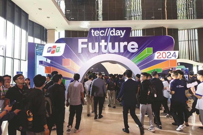 Sự kiện FPT Techday 2024 tại TP.HCM. Ảnh: TL.