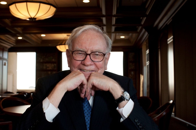 Vào năm 2012, Buffett được chụp ảnh cho tạp chí Forbes.