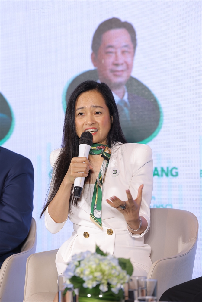 Bà Nguyễn Thị Trà My, CEO Tập đoàn PAN chia sẻ về cơ cấu HĐQT lý tưởng.