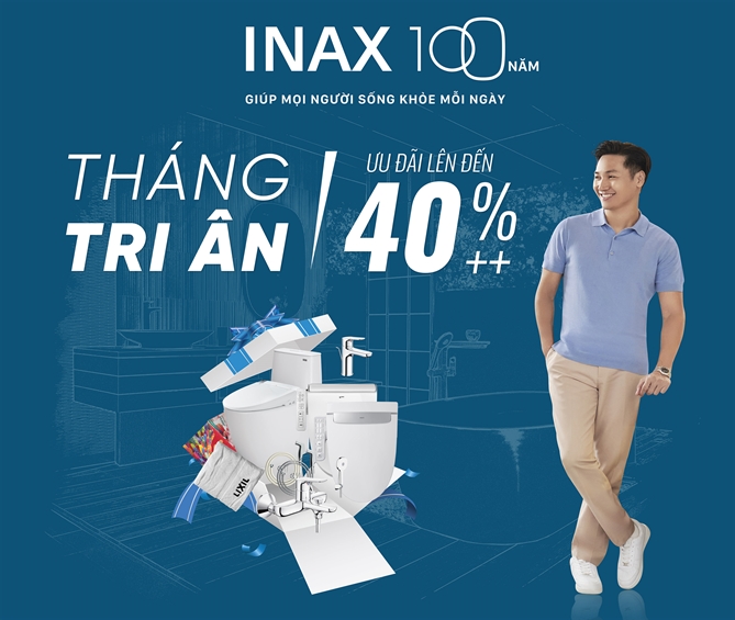 Chương trình tri ân tại các cửa hàng INAX