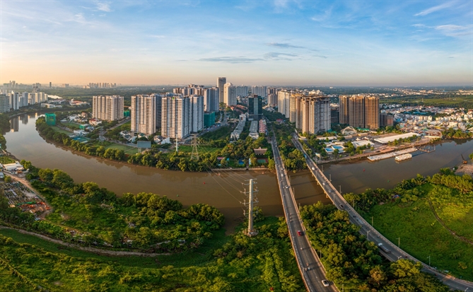 Thị trường BĐS Nhà Bè được nâng tầm nhờ có thêm các dự án đáp ứng nhu cầu an cư kết hợp vui chơi giải trí đẳng cấp.