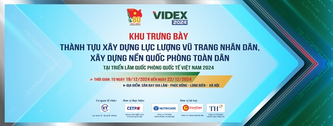 Khu trưng bày sẽ diễn ra từ ngày 19-22/12 tại Sân bay Gia Lâm