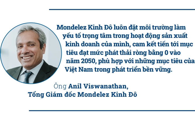 Mondelez Kinh Do thuc day các gia tri kinh doanh bèn vũng