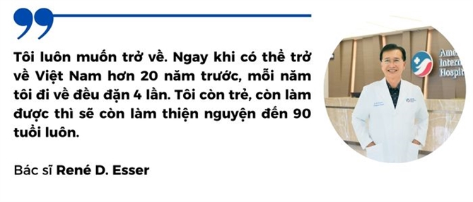 Cuoc nghi huu ky la cua bac si Rene D. Esser