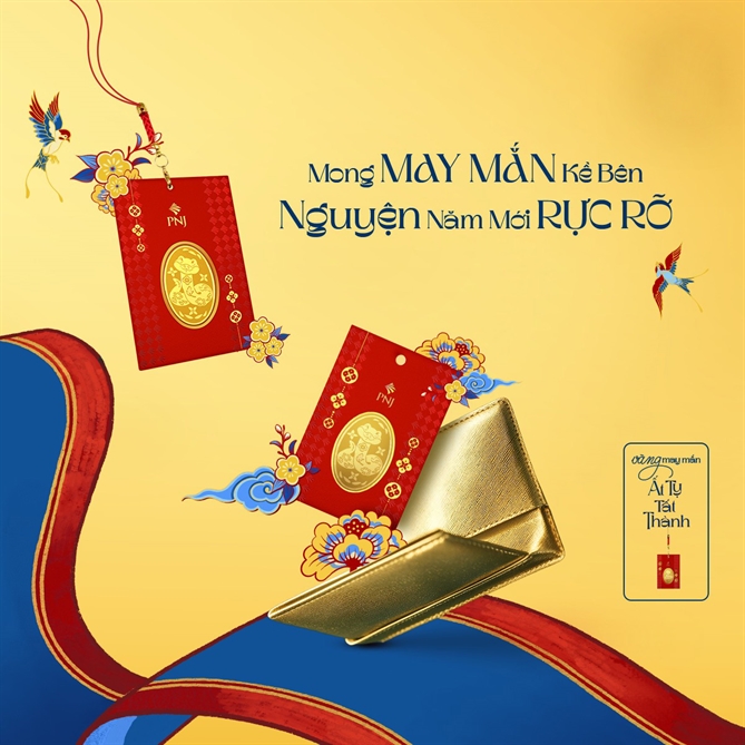 Vàng may mắn Ất Tỵ Tất Thành