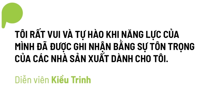 Dien vien Kieu Trinh: Van may nghe dien