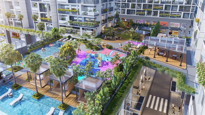 Hệ tiện ích hiện đại, đầy đủ tại FIATO UPTOWN