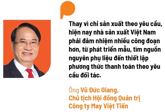 May Viet Tien di ngang