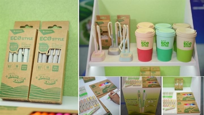 Dòng sản phẩm Eco- Style. Ảnh: Thiên Long