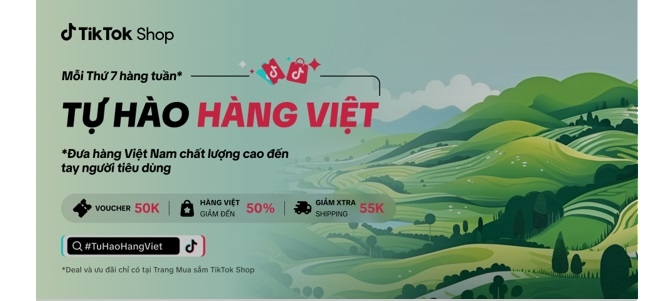 “Xua hoai niem - nay deal soc”  hoat dong livestream dac sac tai su kien “Thanh pho XUA va NAY” phoi hop cung Tiktok Shop