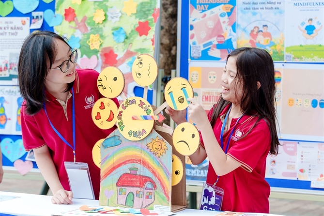 Học sinh Vinschool sáng tạo 