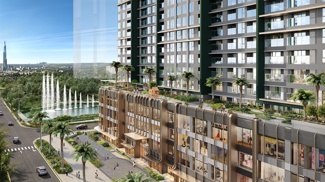 Cư dân LUMIÈRE Midtown có thể tận hưởng ngàn tiện ích khu đô thị ngay dưới thềm nhà