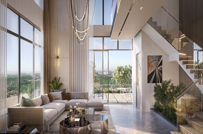 Mỗi căn Sky Retreat như một biệt thự trên không