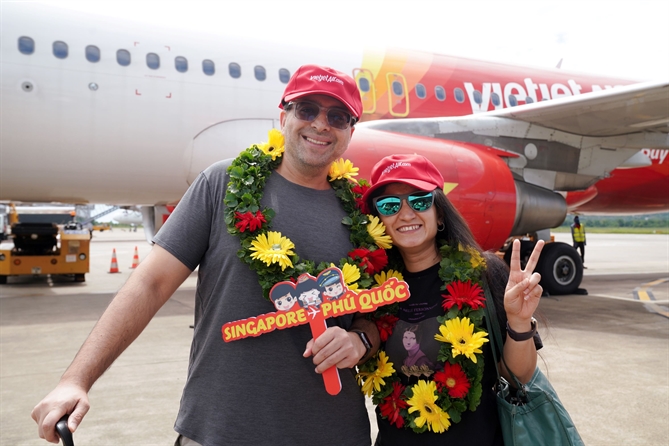 Vietjet tung bung khai truong cac duong bay moi den Phu Quoc, Nha Trang, Da Nang don he, mo rong ket noi trong nuoc va quoc te