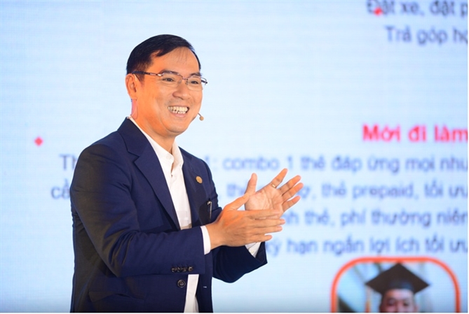 Ông Đàm Thế Thái - phó tổng giám đốc HDBank - Ảnh: QUANG ĐỊNH