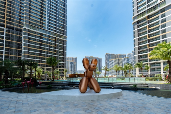 Dự án The Beverly đã hiện hữu và sẵn sàng bàn giao