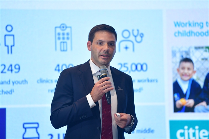 Ông Erik Wiebols, Tổng Giám đốc Novo Nordisk Việt Nam 