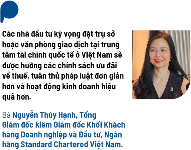 Trung tam tai chinh quoc te, be phong moi cho dong von vao Viet Nam